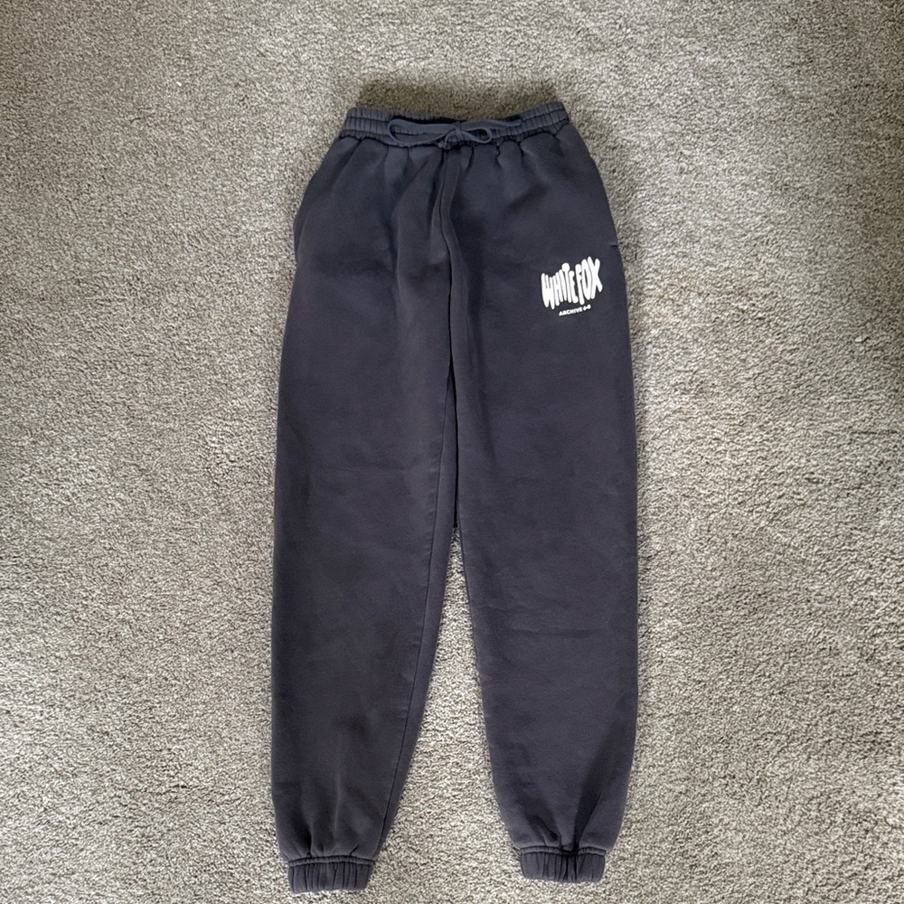 White Fox Gray Sweatpants